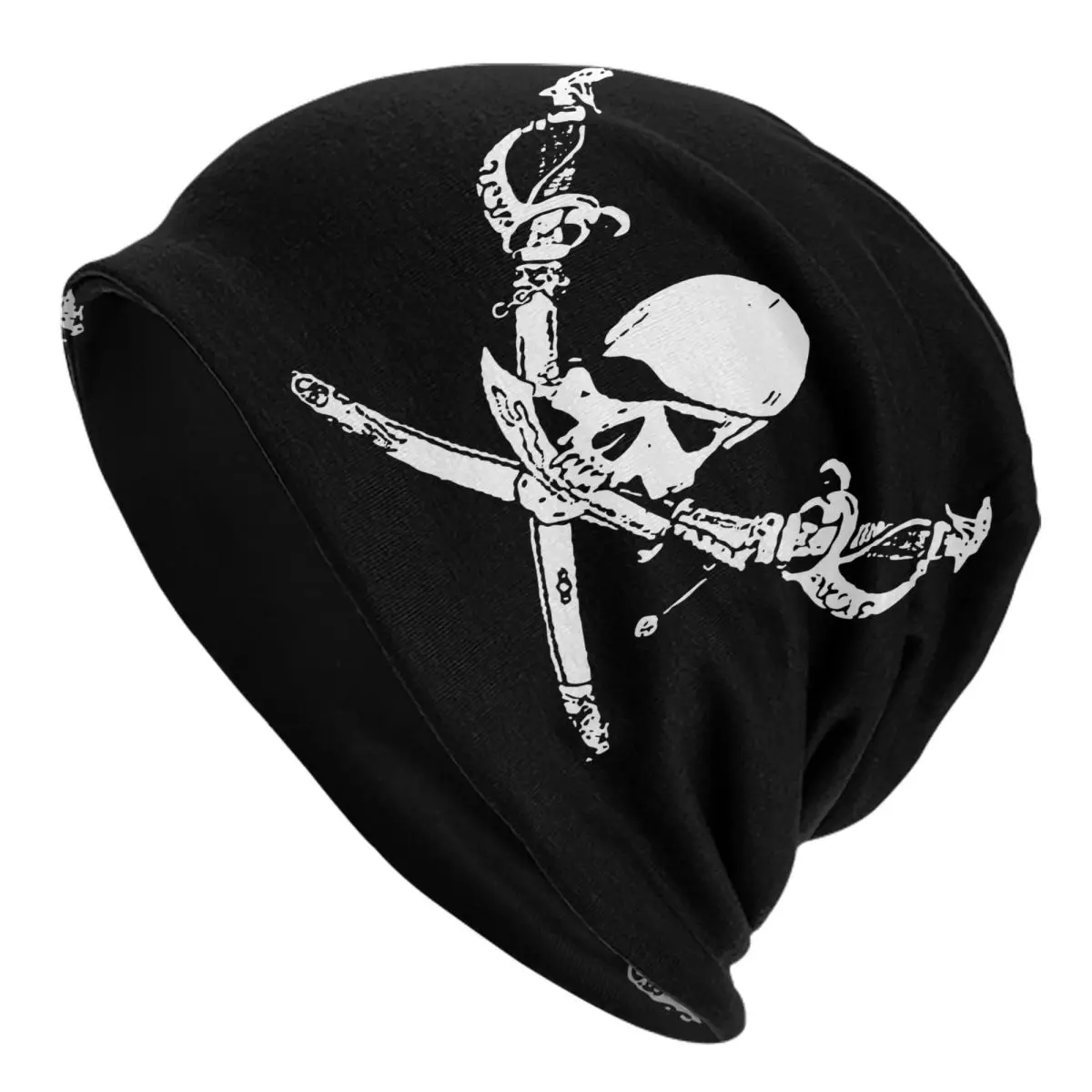 

Unisex Pirate Skull Skeleton Skullies Beanies Outfits Halloween Theme Bonnet Knitted Hat Windproof Winter Caps Christmas Gifts