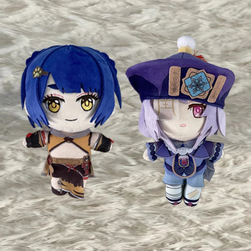 20cmGameGenshinImpactXianglingQiqiPlushDollToyAnimeGameCute