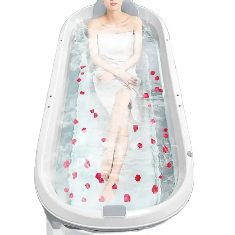 

Woman Hot Bathtub Folding Sauna Child Universal Ice Bathtub Adults Pool Spa Baignoire Pliable Adullte Bathroom Products Home