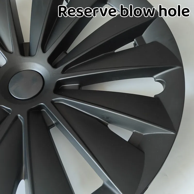 4PCS HubCap 19 Inch Wheel Caps Automobile Performance Replacement Hub Cap Full Rim Cover Accessories For Tesla Model Y -