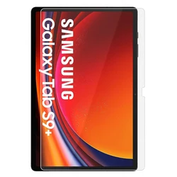 Premium Tempered Glass Screen Protector for 12.4 - Inch Tablet - HD Clear Protective Film (Tab S9 Plus)