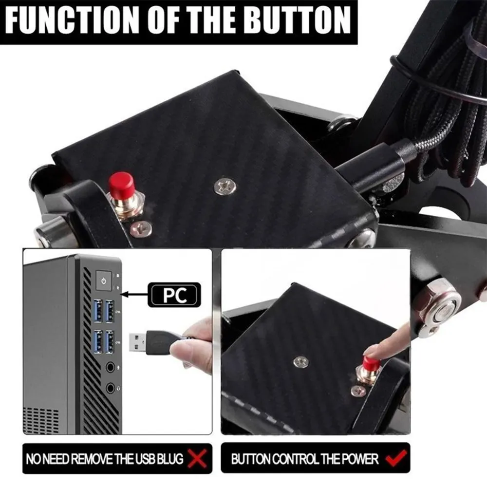 Universal Racing Game USB Handbrake And Fixing Clamp Bracket For XBOX1 XSS XSX For Logitech G920 PC All Steering Wheel Available