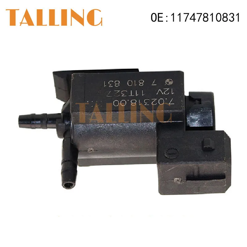 11747810831 Turbo Boost Pressure Solenoid Valve for BMW X1 X3 X5 320i 550i 750i Mini Cooper Rolls-Royce 1996-2015 11740396414