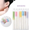 60/70/160pcs Pierced Ear Cleaning Herb Solution Paper Floss Hole Aftercare Tools Kit Disposable Earrings Cleaner 1