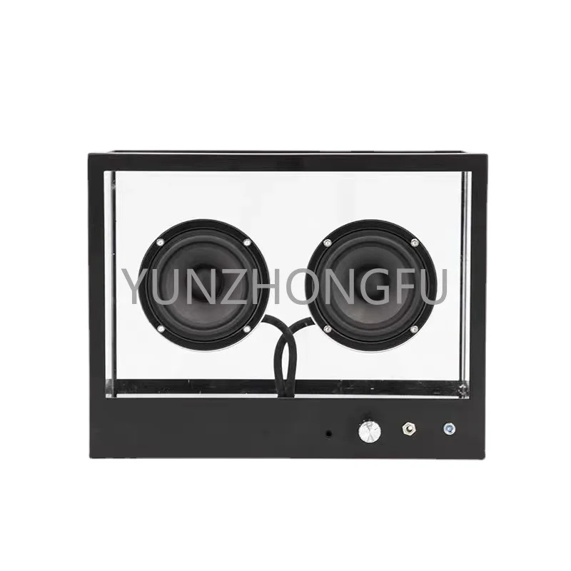 

Modern Creative Home Decoration Creative Transparent Acrylic Metal Subwoofer Sound Minimalist Bluetooth Speaker Decoration