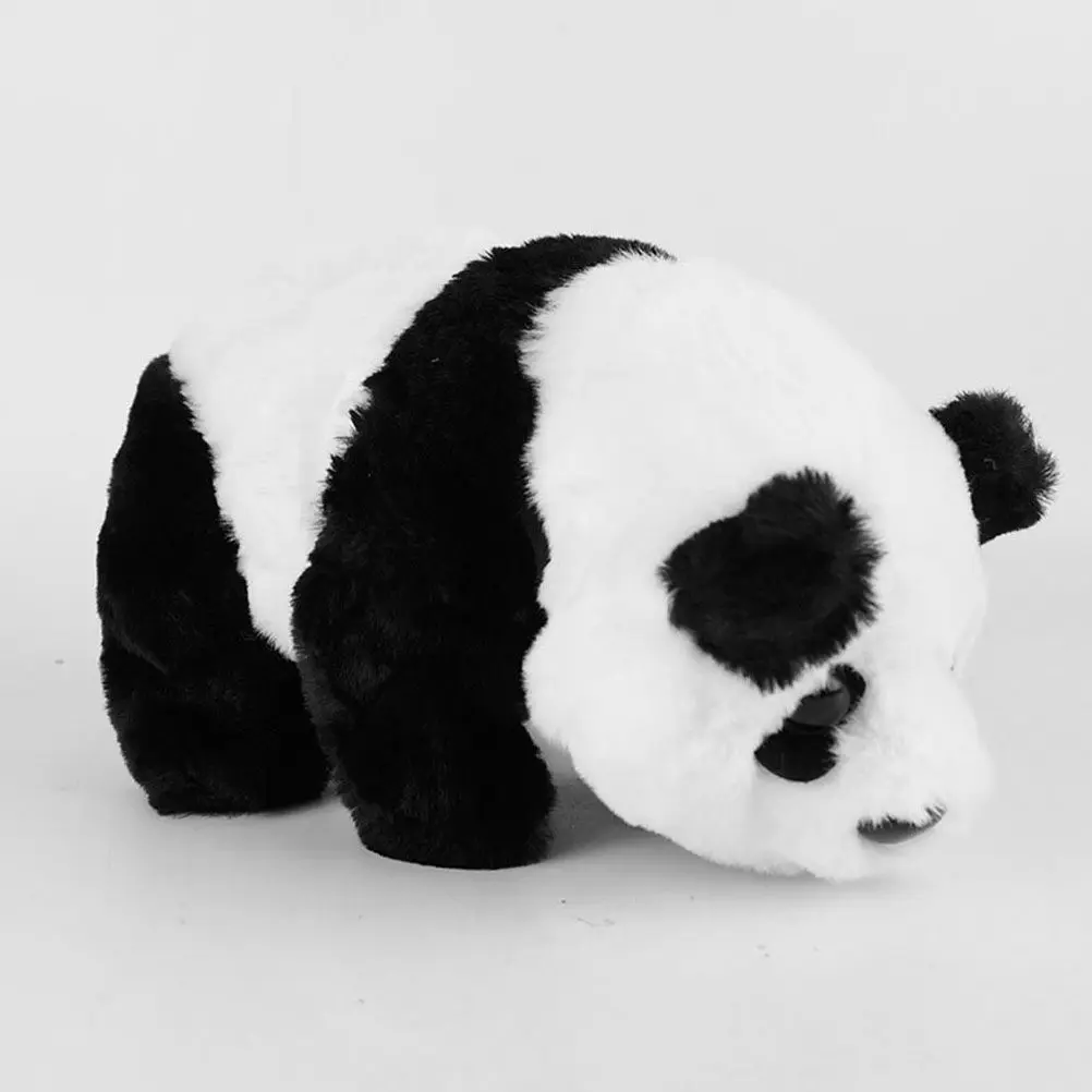 아이들을 위한 크롤링 인터랙티브 전동 팬더 인형, 청각 발달 및 크롤링 능력 향상, 머리 흔들기 기능, 프리미엄 소프트