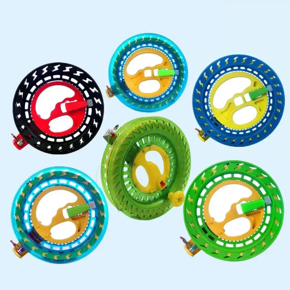 200M Kite Reel Winder Hand Grip Wheel String Flying Handle Tool Twisted Kite String Rope Line Outdoor Round Grip for Fying Kites 6
