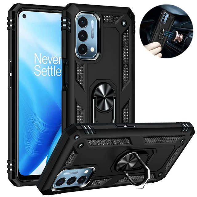 OnePlus Nord 2 5G Funda Híbrida con Soporte de Anillo