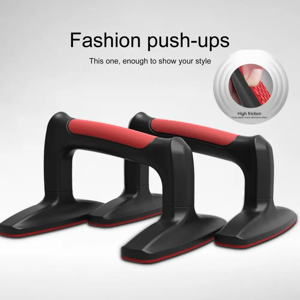Push Up Bars Home Workout Rack Exercise Stand Fitness Equipment Non-slip Men Women Fitness Strength Muscle Grip Training 1 Pair