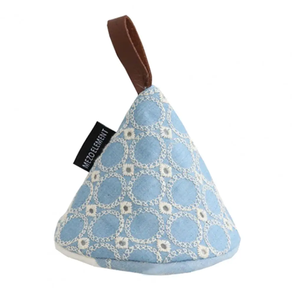 Oven Mitt Eco-friendly Heat Resistant Durable Anti-scalding Portable Triangle Cotton Handle Cover Kitchen Tool for Restaurant silicone oven mitts kitchen gloves silicone oven gloves cotton pot holders