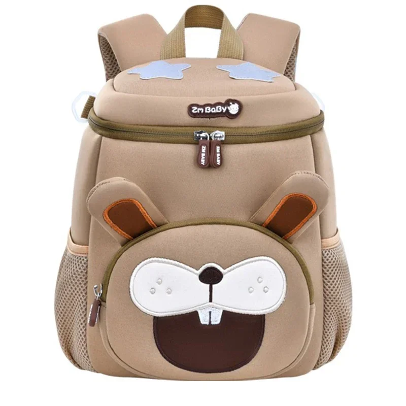 Kindergarten Kids School Bags for Boys Cute 3D Cat Bookbag Light Weight Student Lion School Backpacks Mochilas Para Estudiantes 6
