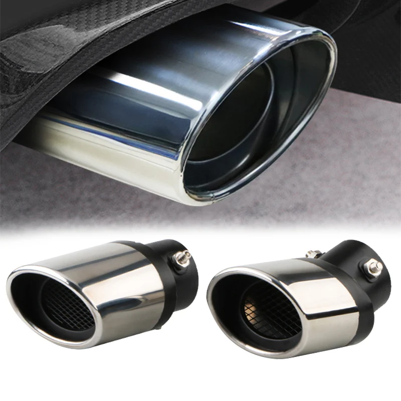 Car Accessories Muffler Universal Car Muffler Tip Round Stainless Steel