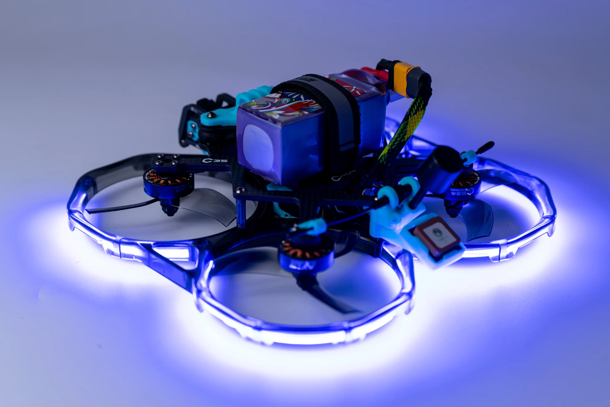3.5inch Cinewhoop FPV Drone 6S for Axisflying Cineon C35 V2 with GPS DJI O3