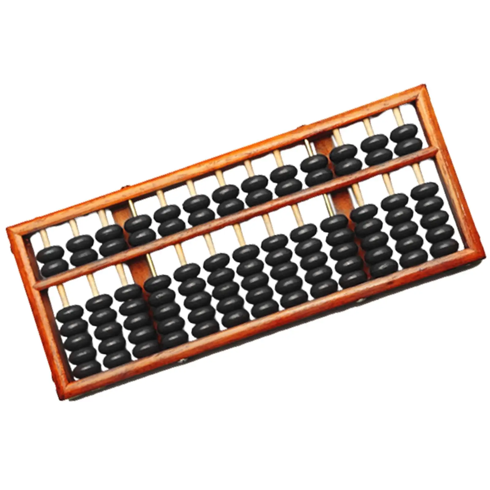 13 digits Wood Abacus Chinese Calculator Ornament Counting Professional