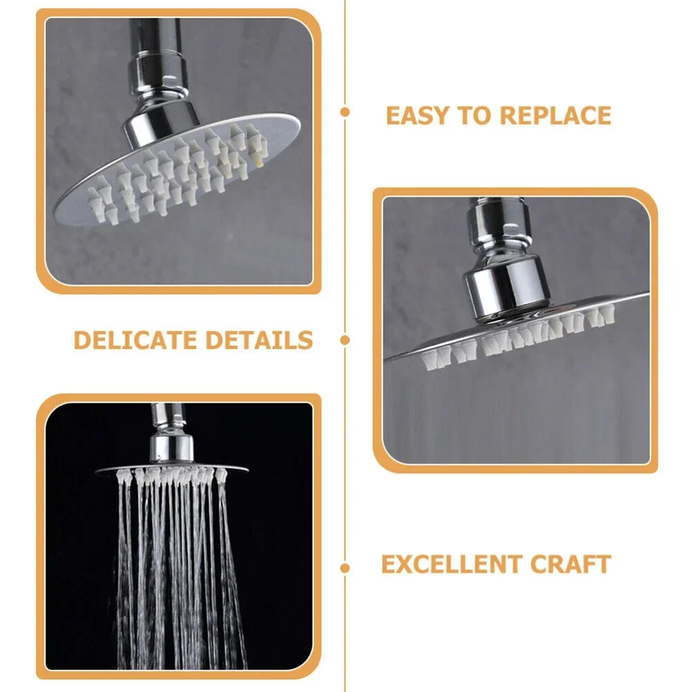 50pcs/set Shower Head Nozzles Replacement Part Spray Silicone Universal Water Outlet Liquid Soap Dispensers Tool Accessories 4