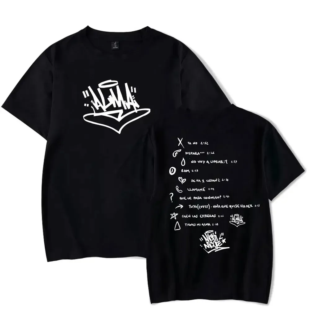 

Nicki Nicole Unisex Short Sleeve T-shirts Men Women Streetwear Printing Casual O-neck Harajuku Pullovers Stylish