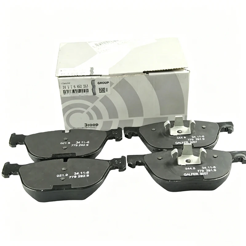 OEM 34116852253 34114074370 34116778403 34116779293 BMW X5 X6 E70 F15 F85 E71 E72 F16 F86용 프론트 브레이크 패드