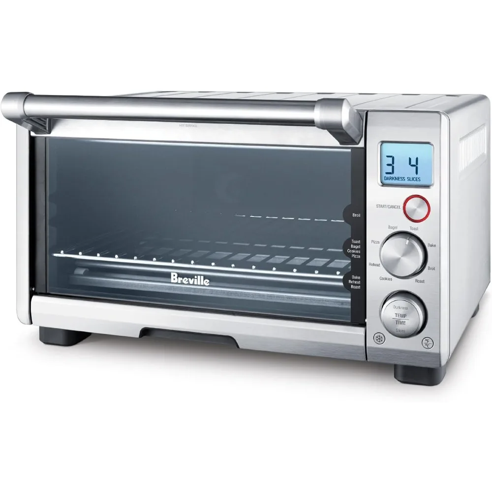 Breville Compact Smart Toaster Oven, Brushed Stainless Steel, BOV650XL
