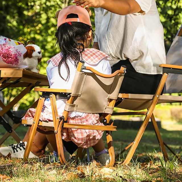 Chaise pliante d'extérieur en alliage d'aluminium pour enfants, mini  tabouret portable ultra-léger pour