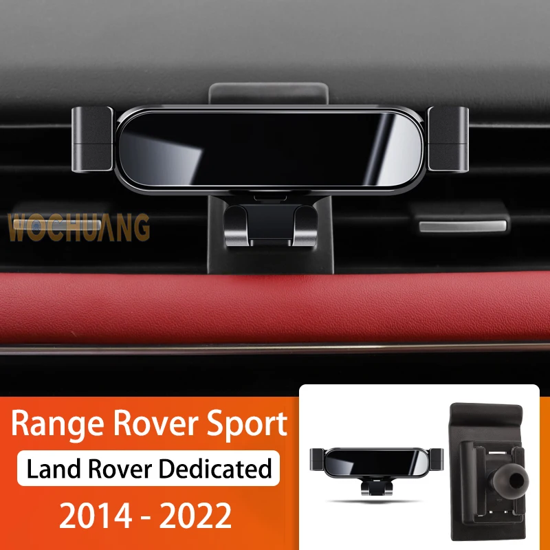

Car Mobile Phone Holder For Land Rover Range Rover Sport 2018-2022 360 Degree Rotating GPS Special Mount Support Accessories