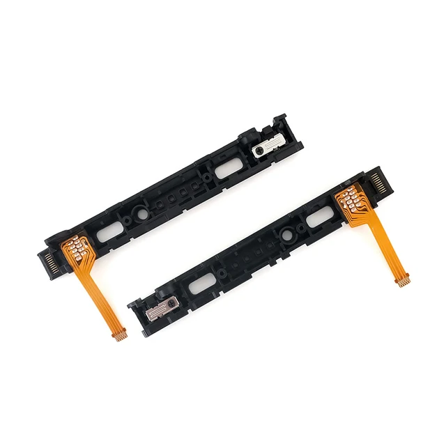 Deal4GO LEFT Sensor Slider Rail Metal Inc Flex Slide Rails Replacement For Nintendo Switch OLED 2021 Console