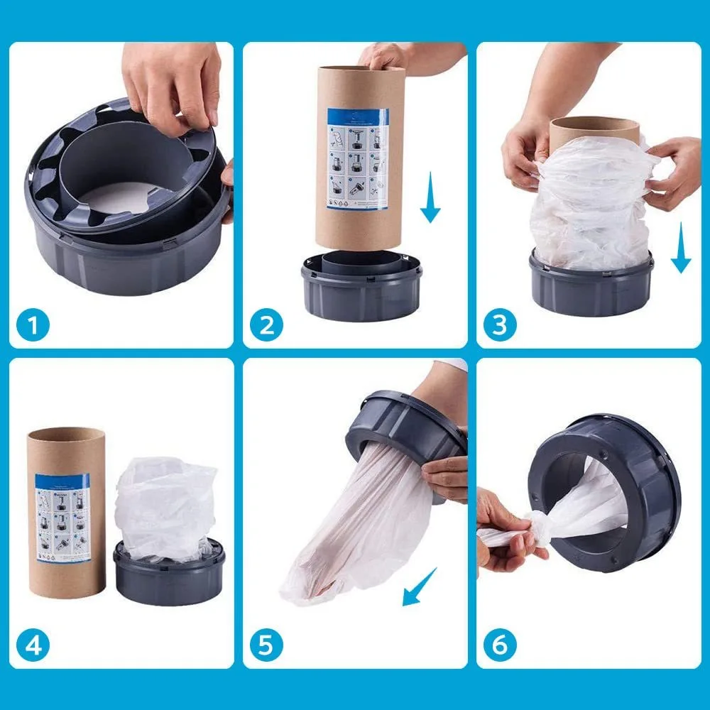 Diaper Pail Refills for Tommee Tippee Baby Diaper Refill Bags for Genie Angelcare Munchkin diaper pail refills