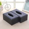 Light Luxury Leather Tissue Box, Living Room Coffee Table, Napkin Holder, Creative Home, Car, Dining Room, Commercial Paper Box 2