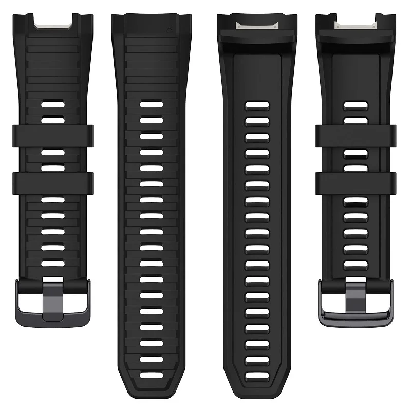 Premium Silicone Strap Replacement for Smartwatch - Elegant and Durable Wristband