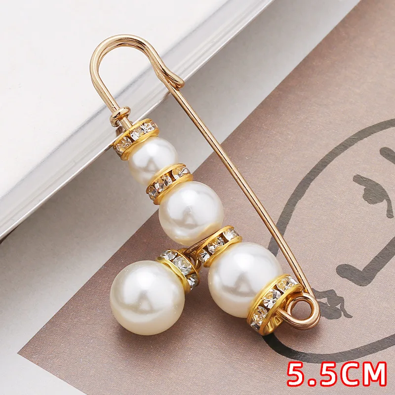 Set 15 Spille Da Balia Decorative Con Perle Finte – Per Vestiti, Sciarpe, Maglioni, Regalo Donna - 3