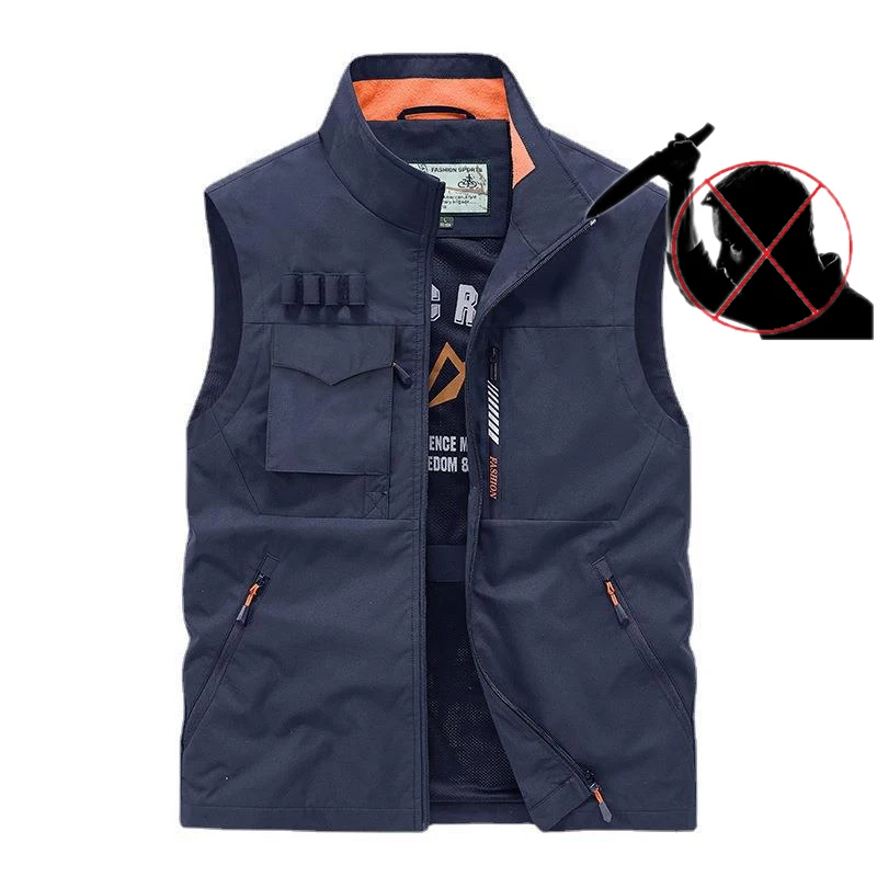 

Plus size body protection clothing Self Defense Vest spring summer anti cut stab resistant knife slash proof waistcoat civil use