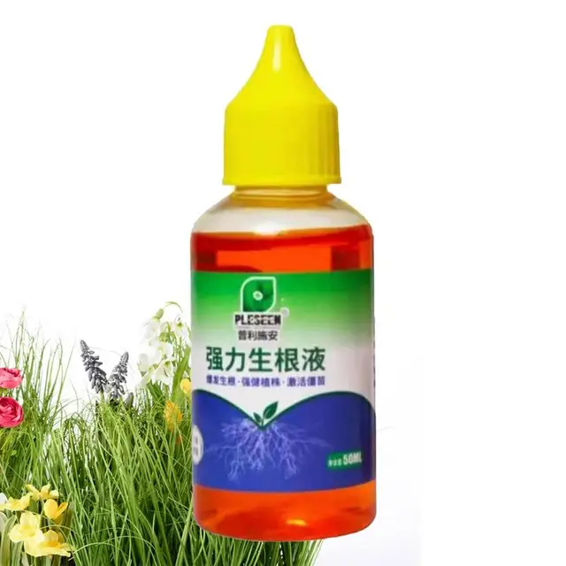 50 Ml -Es Növényi Növekedés Fokozó Gyökérszimulátor A Transzplantációnövekedés Növekedéséhez Gyors Gyökérzet És Virágzó Tápanyagoldat - Image 3