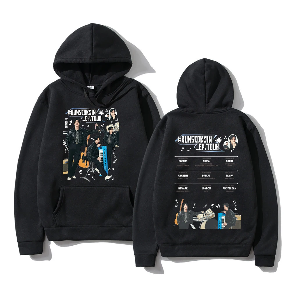 Jin Echo Hoodie Fashion Women New Album Runseokjin EP Tour 2025