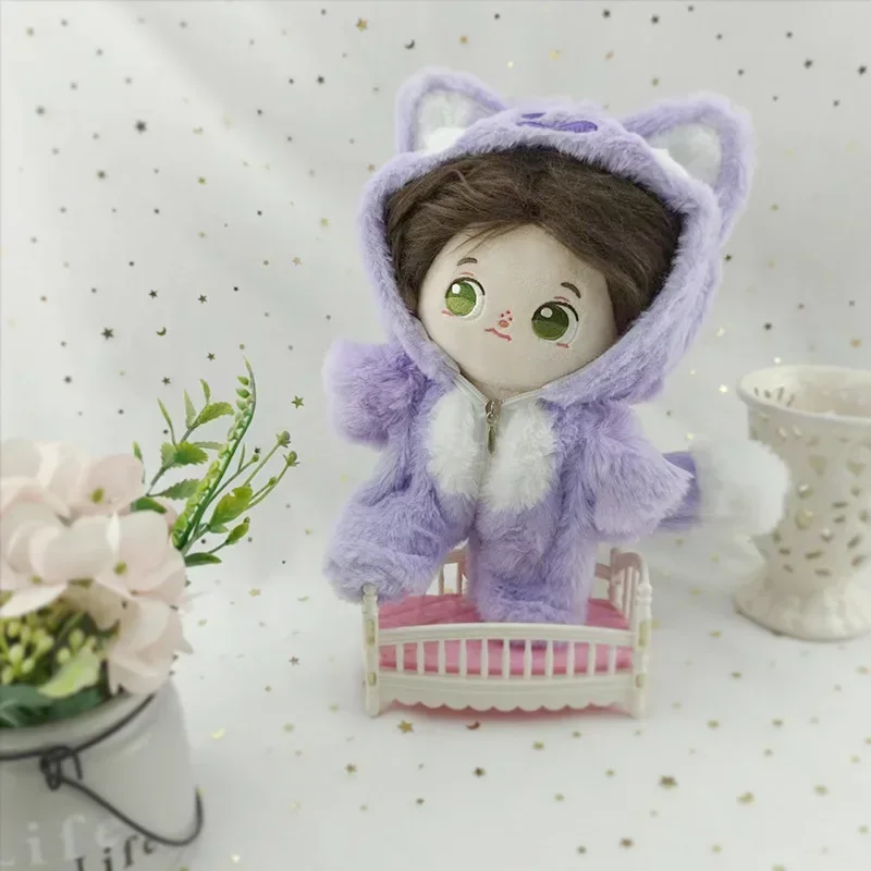 

Одежда Plaything, 20 см, хлопковая кукла, плюшевая цельная шапка, свитер, детская игрушка для взрослых, одевающийся подарок