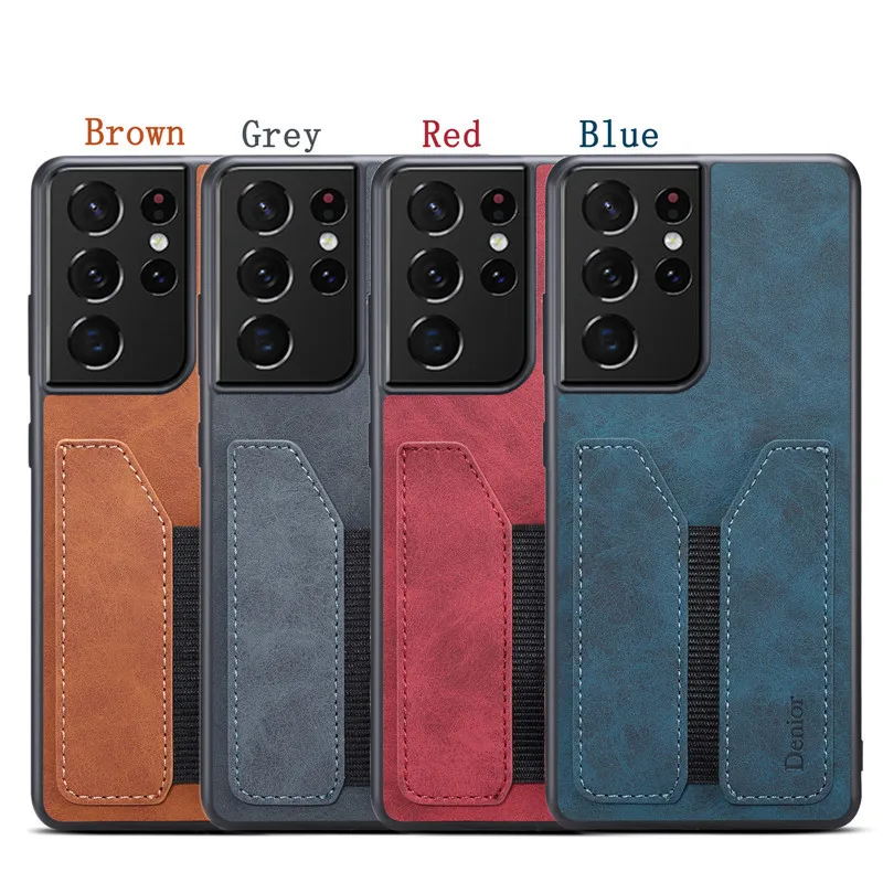 Premium Soft Leather Phone Case with Card Slot Holder