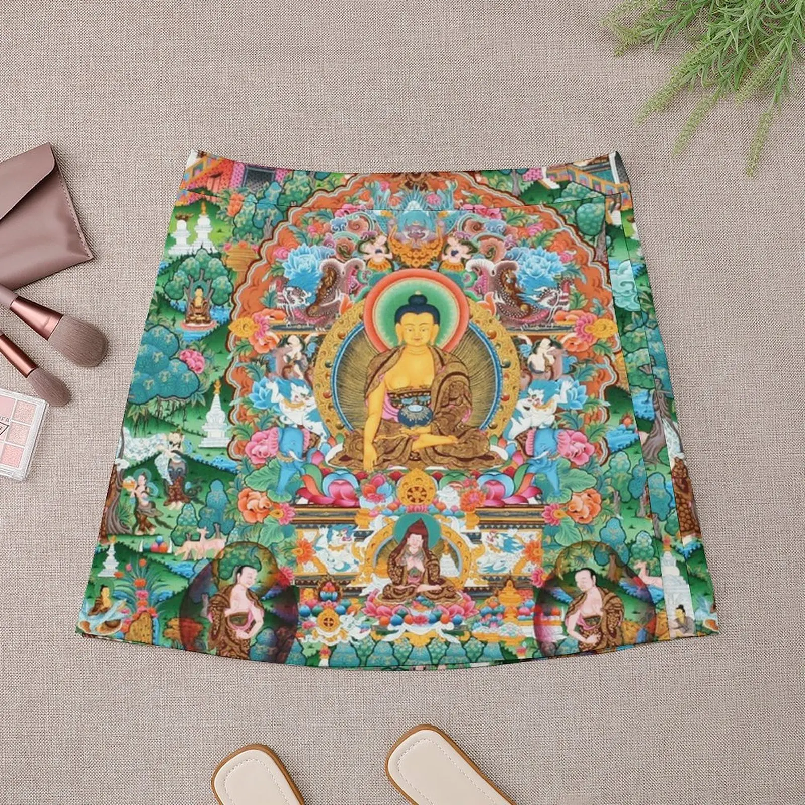 Mandala 83 Life Of Buddha Thangka Mini Skirt cosplay School uniform dresses summer woman 2024