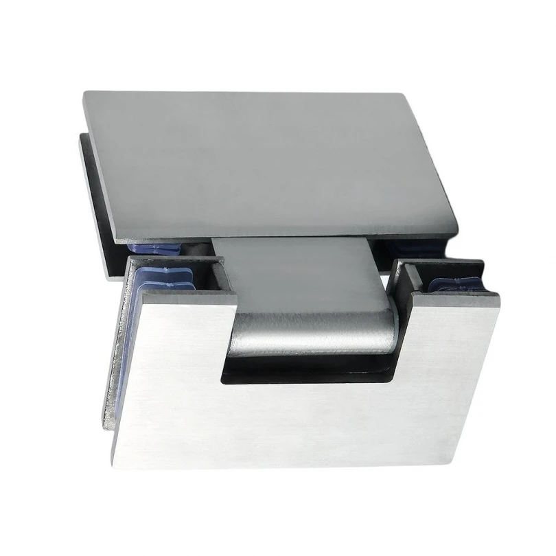 Door Hinges Heavy Duty 180 Degree Glass Door Cabinet Display Cabinet Stainless Steel Bathroom Accessories Glass Doors Hinge