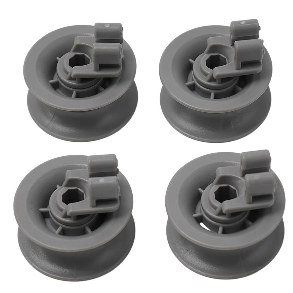 Description Picture 4 of item4pcs Basket Roll Resistant Upper Basket Wheels For Dishwasher Top Basket For Bosch For Siemens 611666 For Neff For Dishwashers