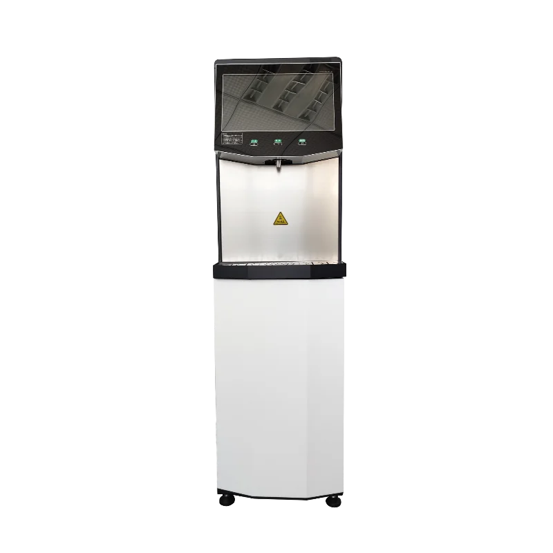 

Vertical straight water dispenser cold and hot water reverse osmosis purifier bayonet filter replacement is convenient