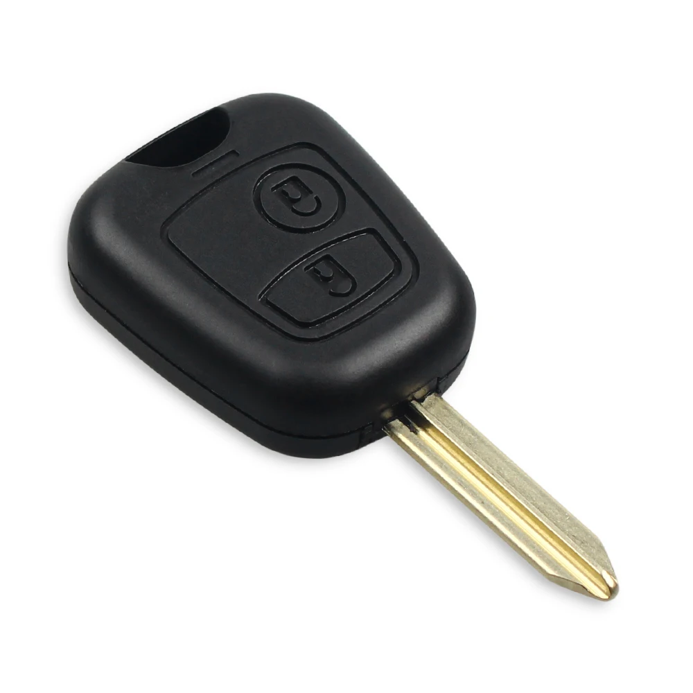  RICISUNG - Llave de carcasa para mando a distancia Citroen C2  C3 C5 C6 C4 Picasso 3 botones plegable 5 piezas : Electrónica