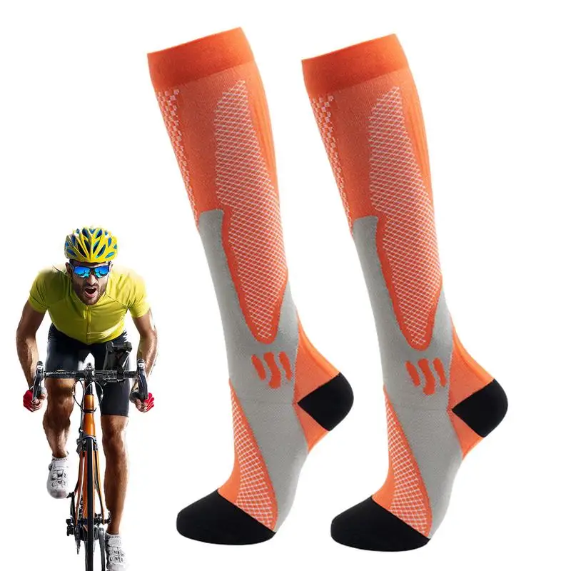 

Soccer Socks Women Knee High Soccer Socks Maternity Socks Circulation Support Socks Accessories For Athletic Travel Nursing