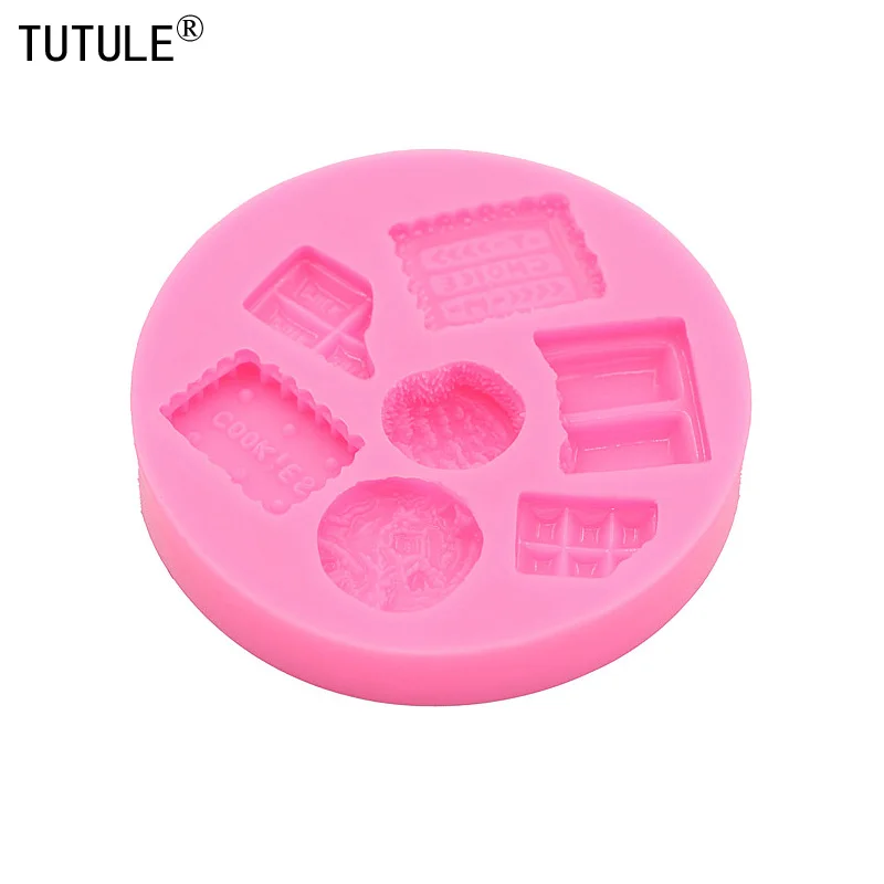 Cartoon Ice Cream Candy Silicone Mold for DIY Chocolate Cake