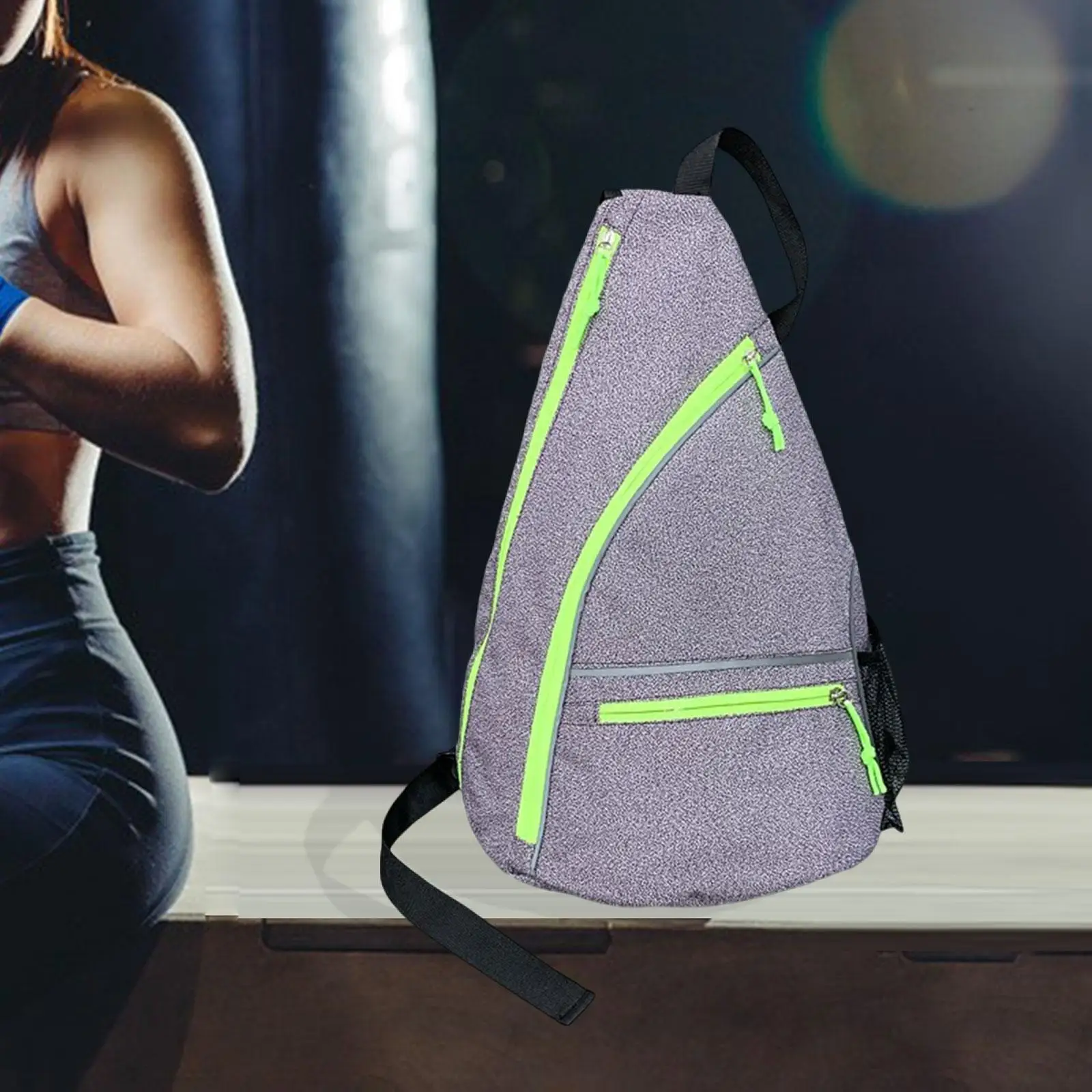 Pickleball Bag Waterproof Nylon Fitness Accessories Lightweight Versatile Pickleball Backpack for Ladies Beginners Men and Women