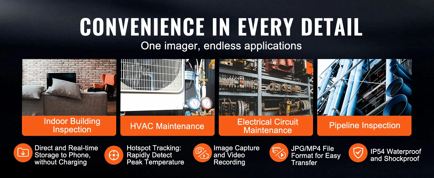 The Heat Seer | 256×192 Industrial Thermal Imaging Camera