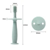 Baby Soft Toothbrush BPA Free Silicone Infant Tooth Teeth Clean Brush Food Grade Silicone Bebes Oral Health Care Kid Items 5