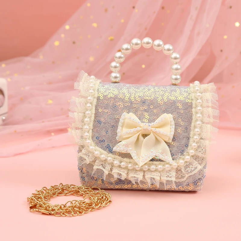 

Baby Mini Cute Coin Purse Handbag New Sweet Cartoon Bow Tie Bag Girl Messenger Shoulder Bag Children Fashion Bag