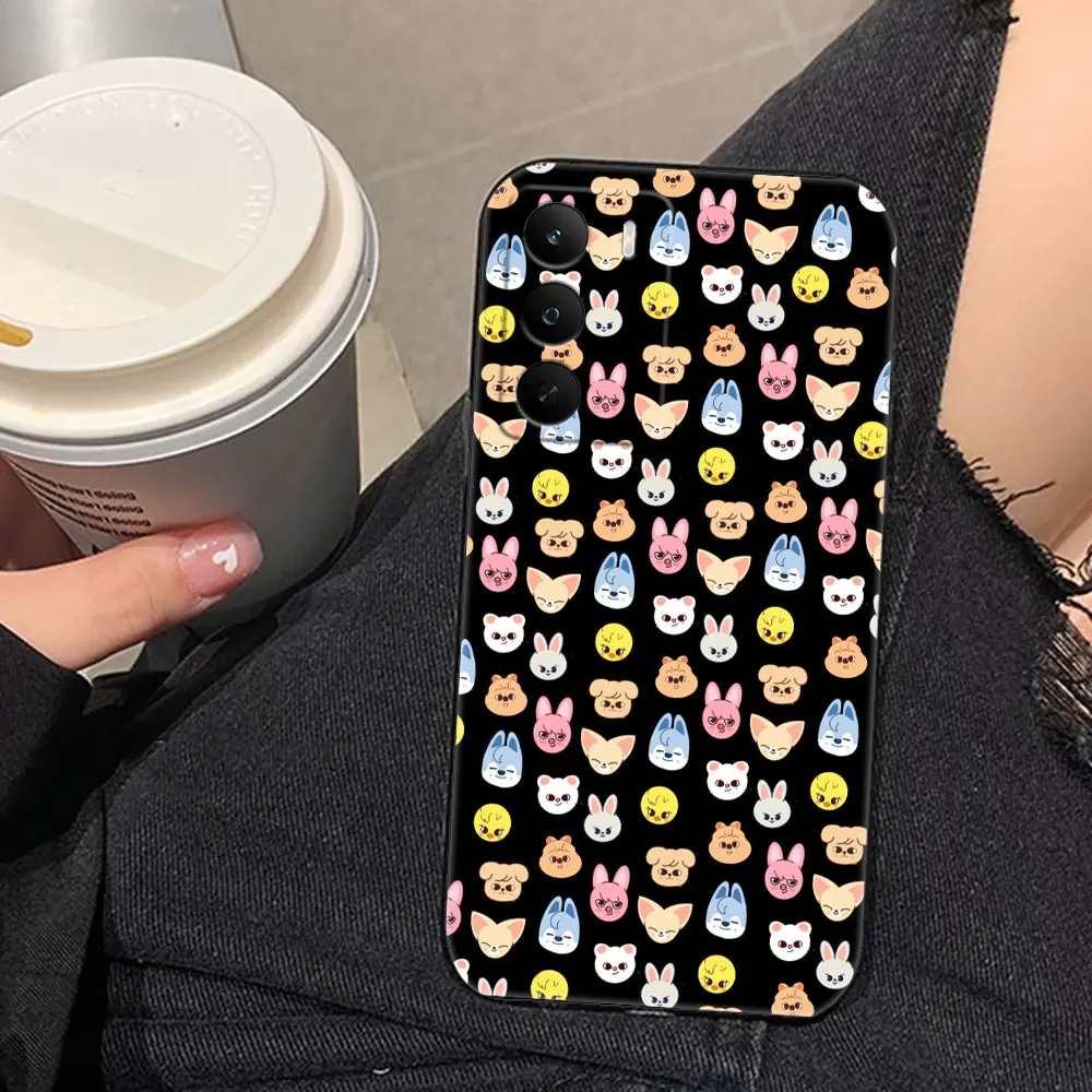 K-Pop Inspired Phone Case with S-Stray K-Kids Design