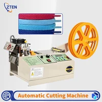 220V Automatic Contraction Tube Cutting Machine Ribbon Hot And Cold Breakage Machine Ribbon Computer Hot Cutting Webbing Machine 1