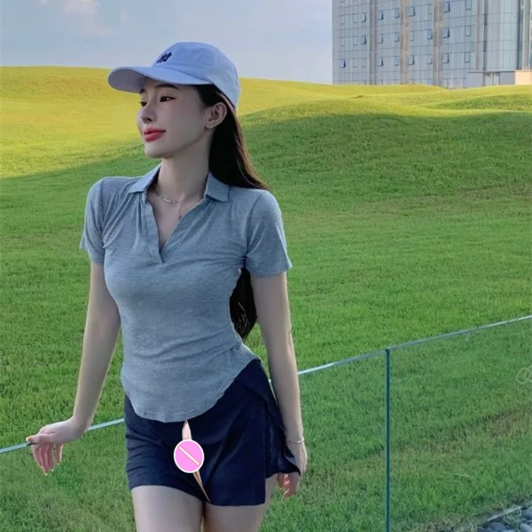 Короткая юбка Pure Beauty, невидимая открытая промежность, удобная повседневная спортивная мини-юбка для улицы, женская летняя облегающая Сексуальная юбка-брюки