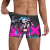Jinx Pop Men Boxer Briefs Underwear Arcane League of Legends Animated Highly Breathable High Quality Gift Idea 4