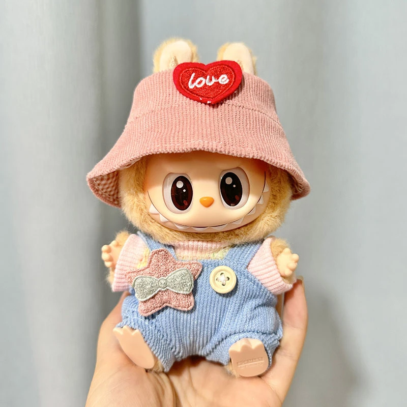 thumbnail image 1 of Hot Original Labubu Monster Have A Seat Series Cute Rabbit Spirit Doll Toy Ornaments Only Clothes Cute Doll Toy Birthday Gift, 1 of 5